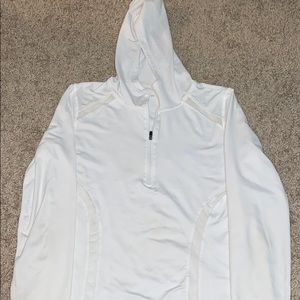White athletic top